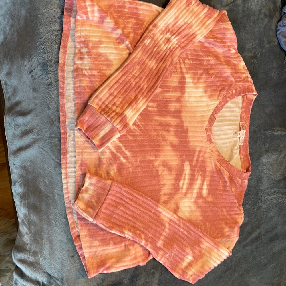 Pink Tie Die Long Sleeve